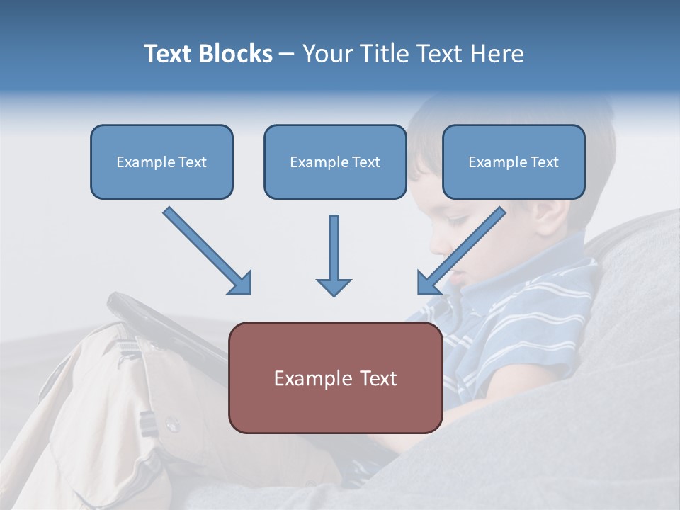 Interest Pouffe Touchscreen PowerPoint Template