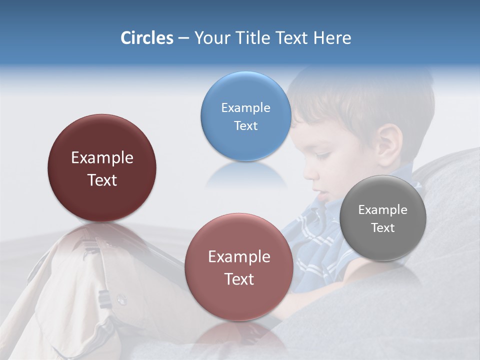 Interest Pouffe Touchscreen PowerPoint Template