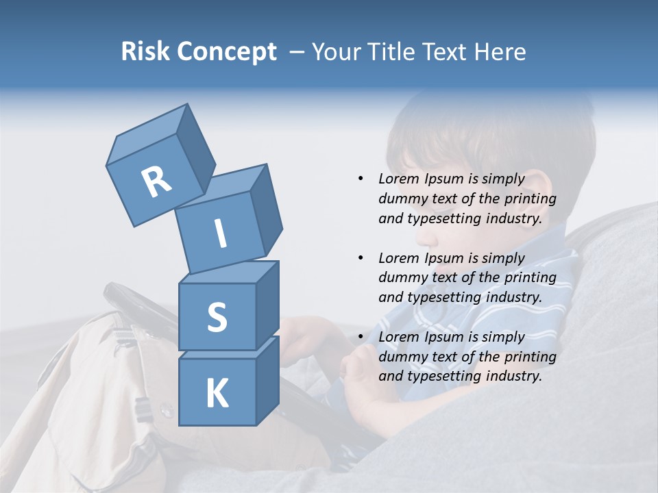 Interest Pouffe Touchscreen PowerPoint Template