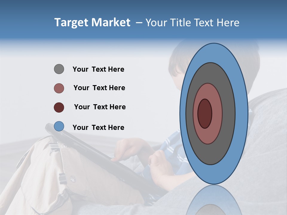 Interest Pouffe Touchscreen PowerPoint Template