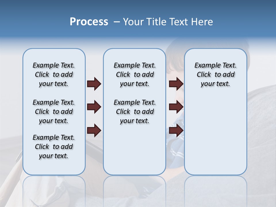 Interest Pouffe Touchscreen PowerPoint Template