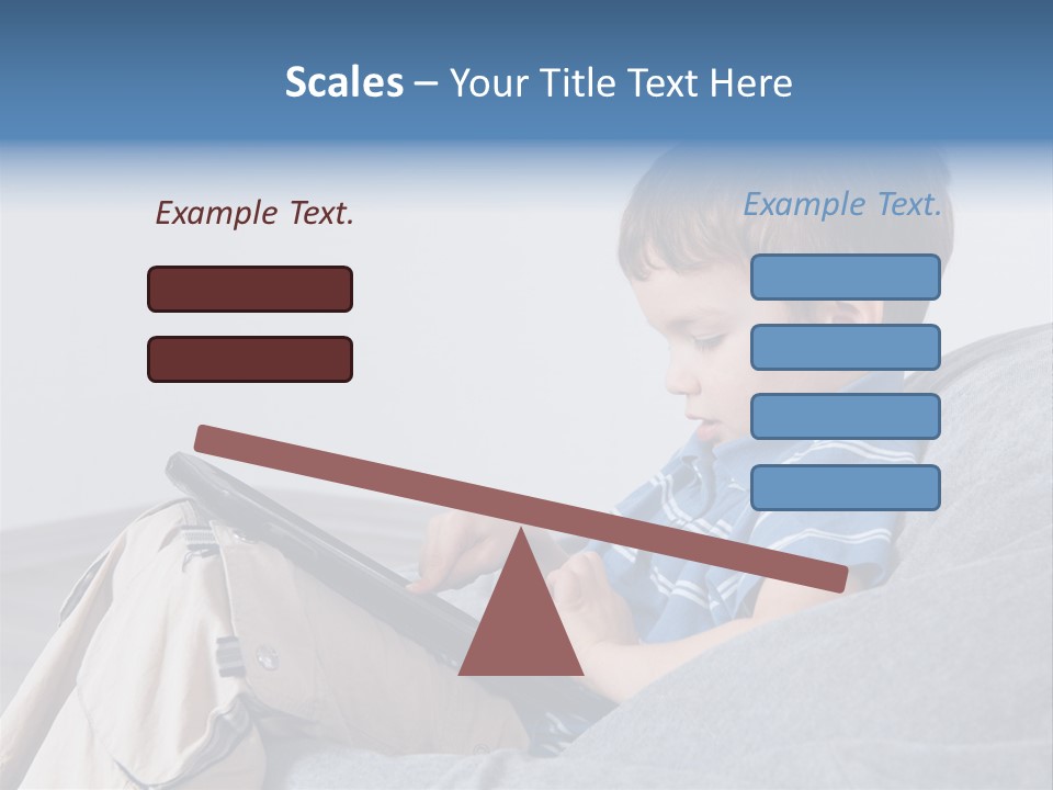 Interest Pouffe Touchscreen PowerPoint Template