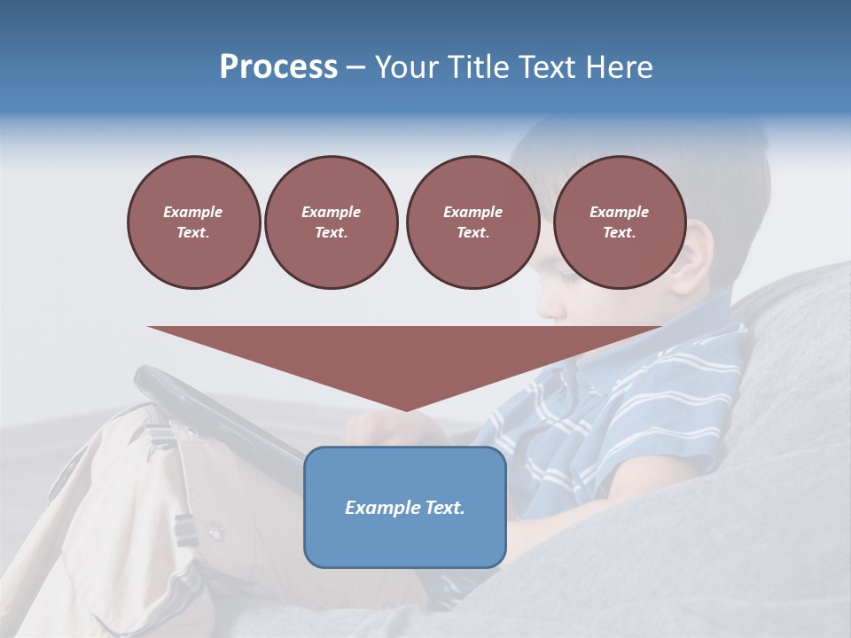Interest Pouffe Touchscreen PowerPoint Template