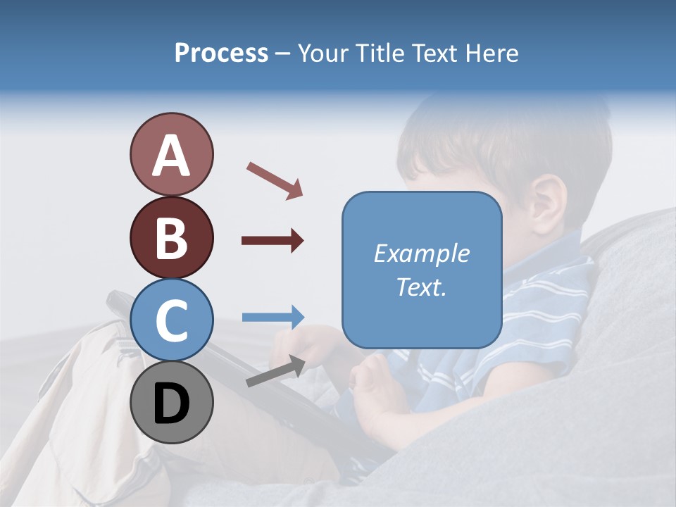 Interest Pouffe Touchscreen PowerPoint Template