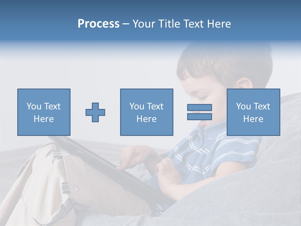 Interest Pouffe Touchscreen PowerPoint Template