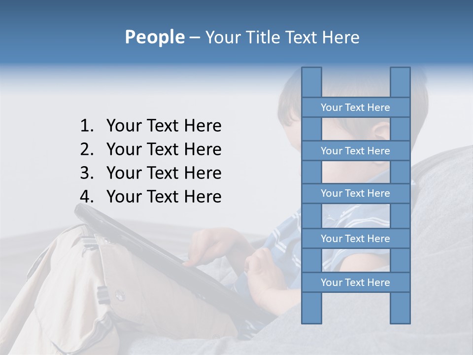 Interest Pouffe Touchscreen PowerPoint Template