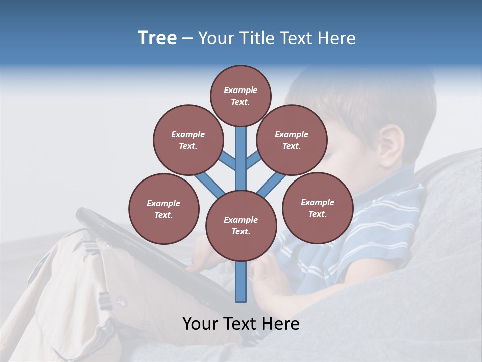 Interest Pouffe Touchscreen PowerPoint Template