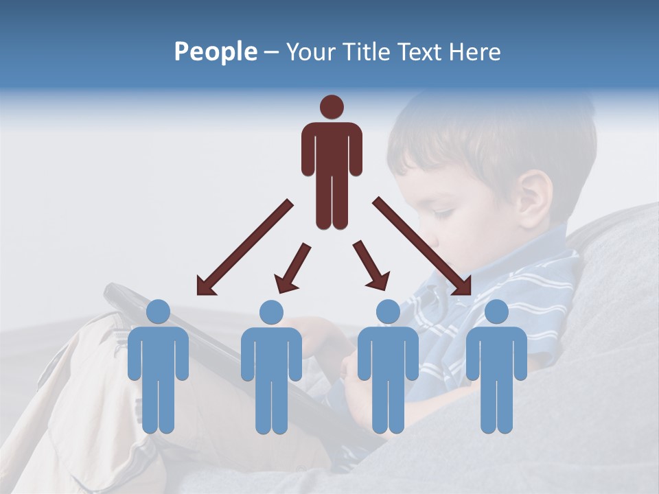 Interest Pouffe Touchscreen PowerPoint Template