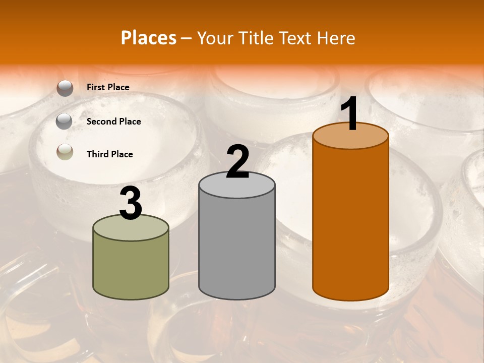 Beer Thirst Foam PowerPoint Template