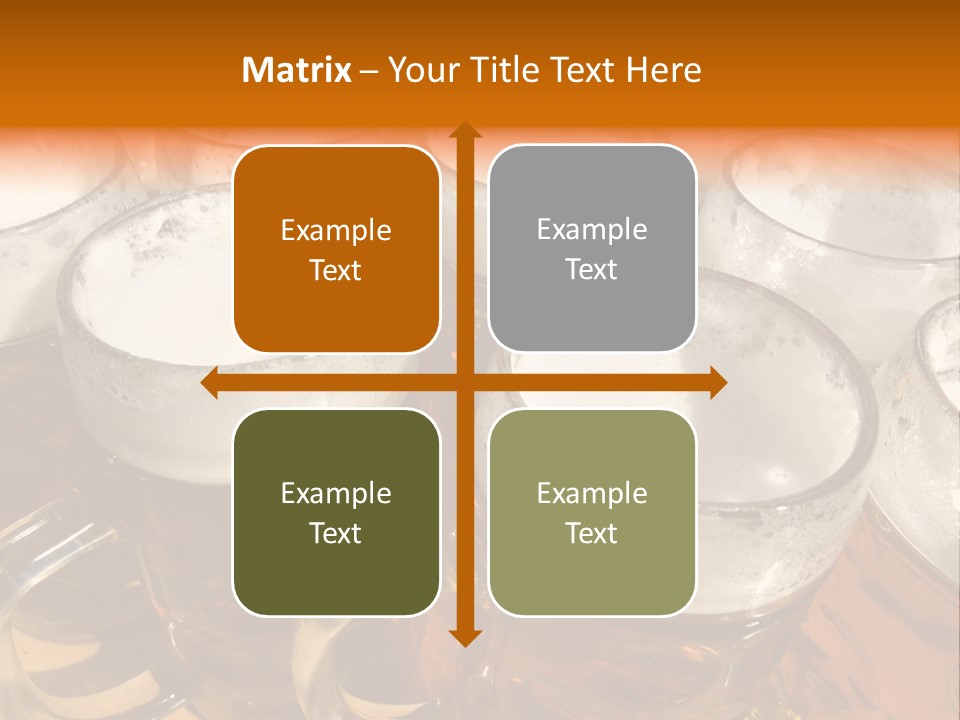 Beer Thirst Foam PowerPoint Template