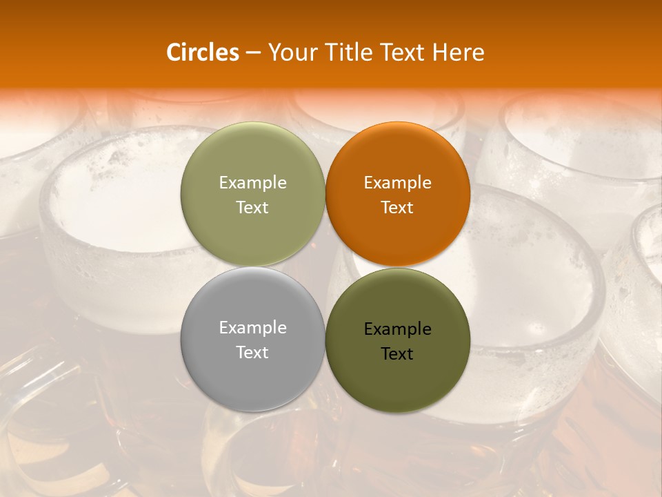 Beer Thirst Foam PowerPoint Template