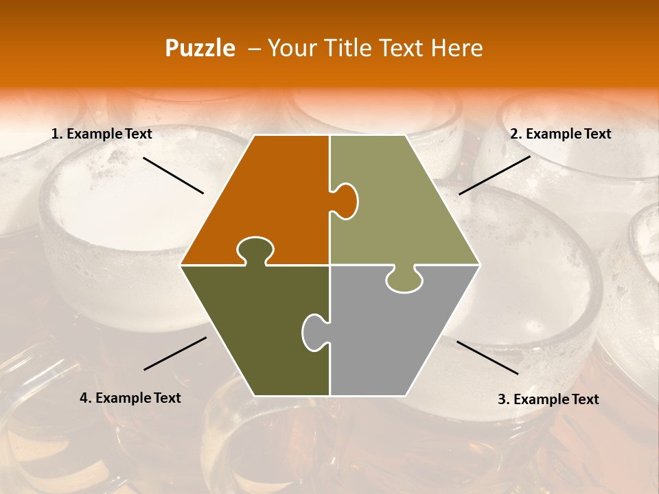 Beer Thirst Foam PowerPoint Template