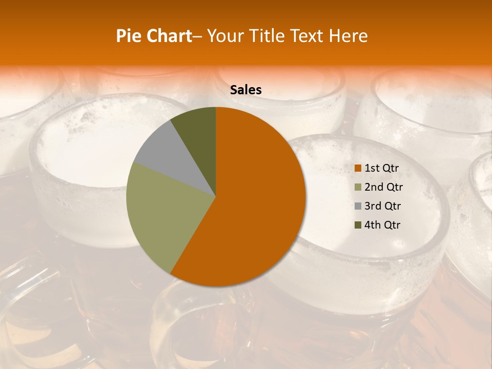 Beer Thirst Foam PowerPoint Template