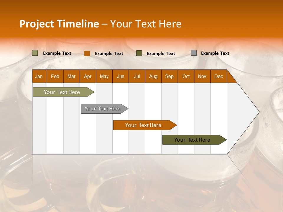 Beer Thirst Foam PowerPoint Template