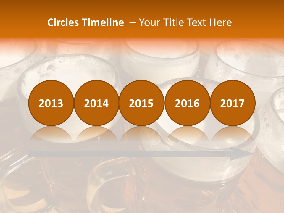 Beer Thirst Foam PowerPoint Template