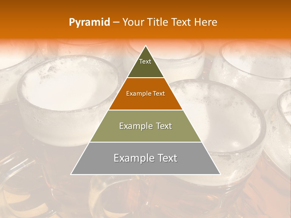 Beer Thirst Foam PowerPoint Template