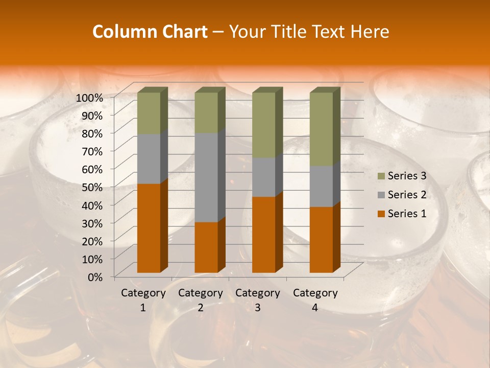 Beer Thirst Foam PowerPoint Template