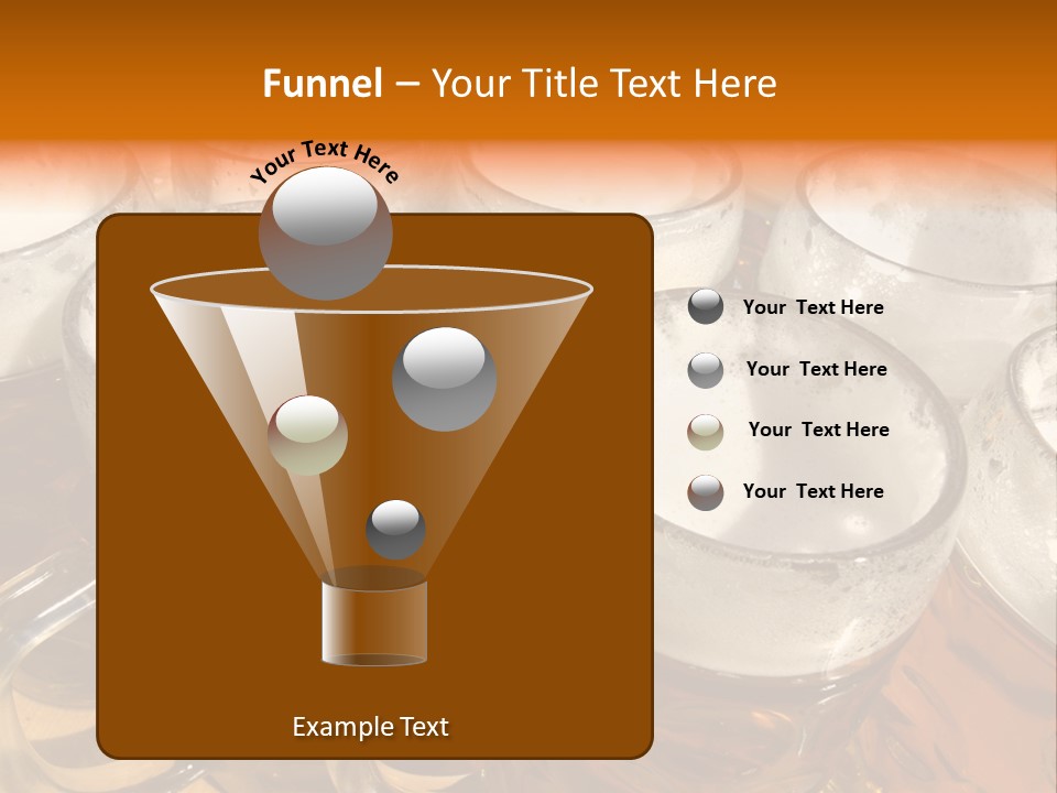 Beer Thirst Foam PowerPoint Template