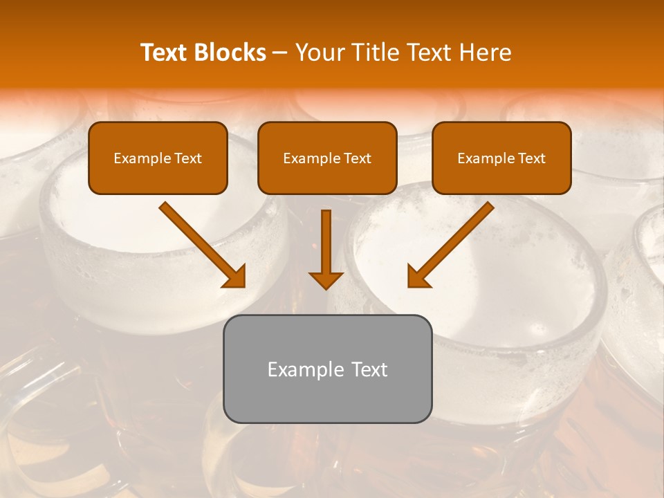 Beer Thirst Foam PowerPoint Template