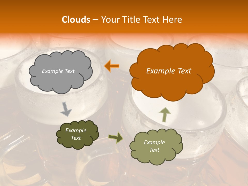 Beer Thirst Foam PowerPoint Template