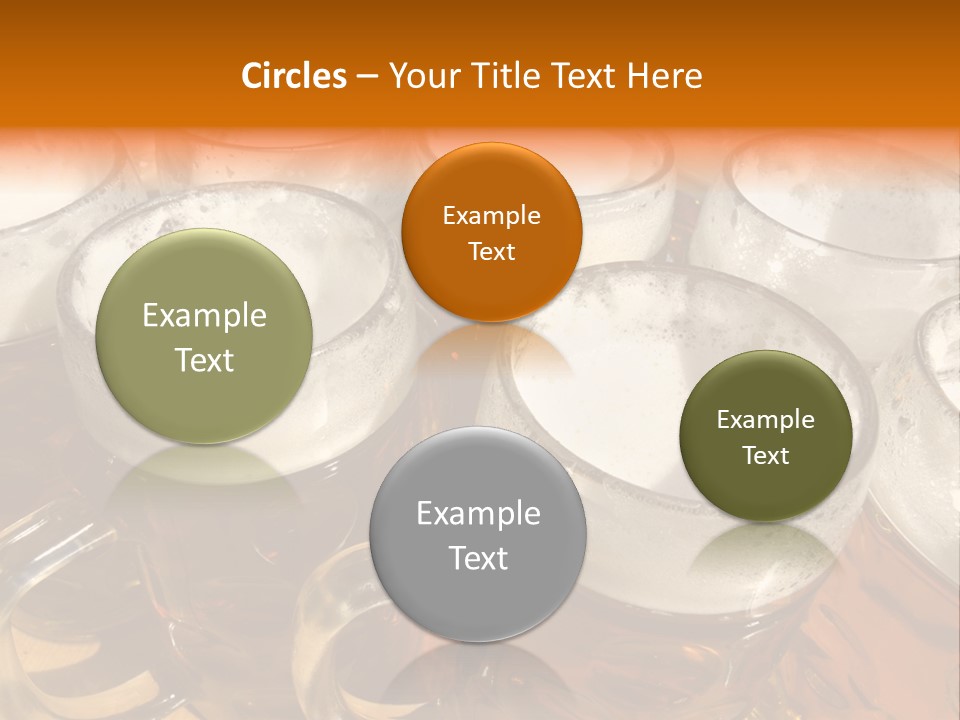 Beer Thirst Foam PowerPoint Template