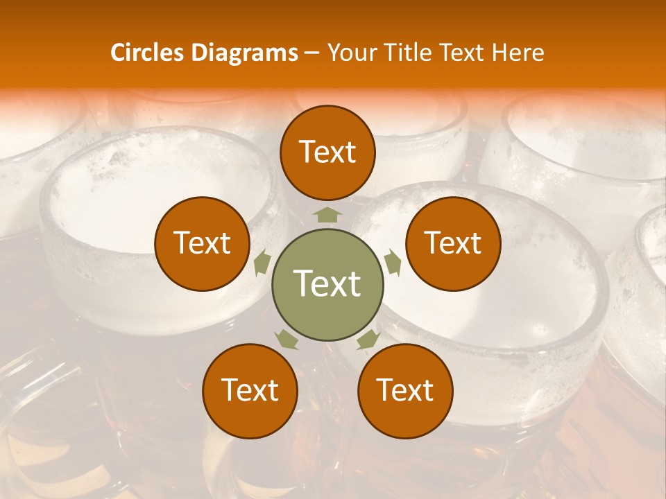 Beer Thirst Foam PowerPoint Template