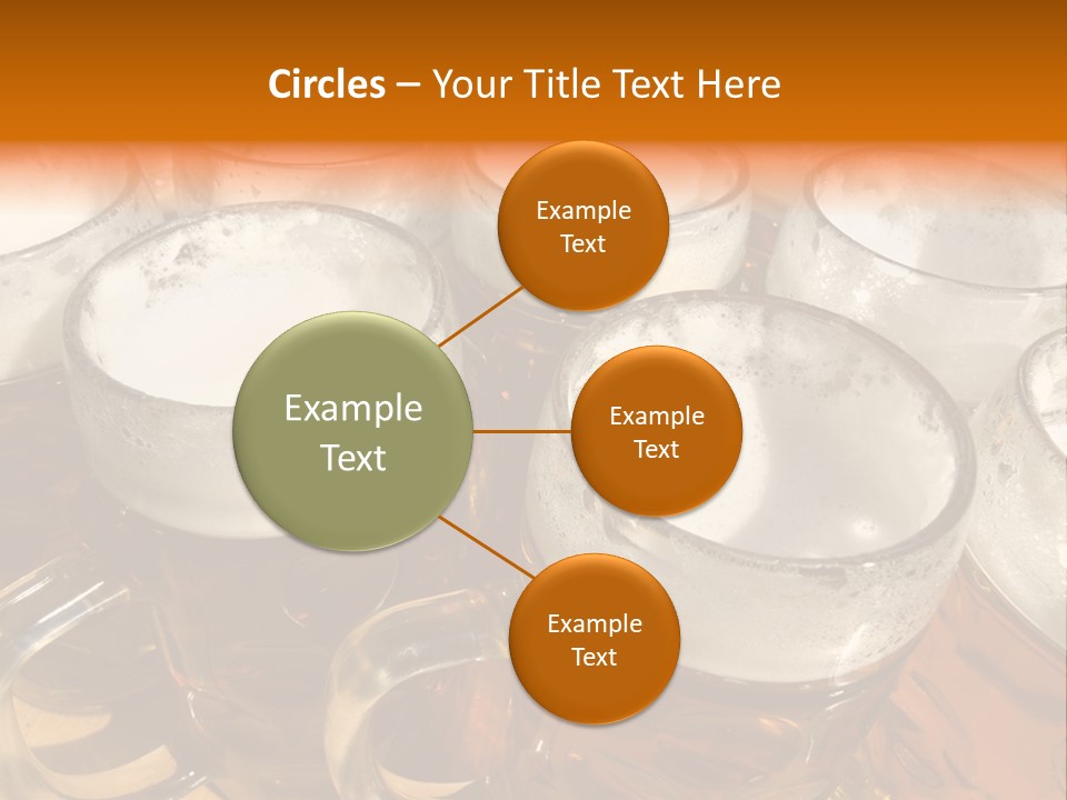 Beer Thirst Foam PowerPoint Template