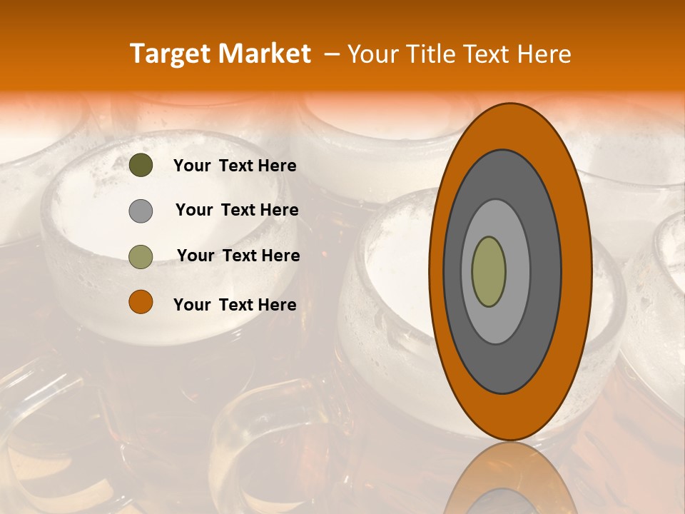 Beer Thirst Foam PowerPoint Template