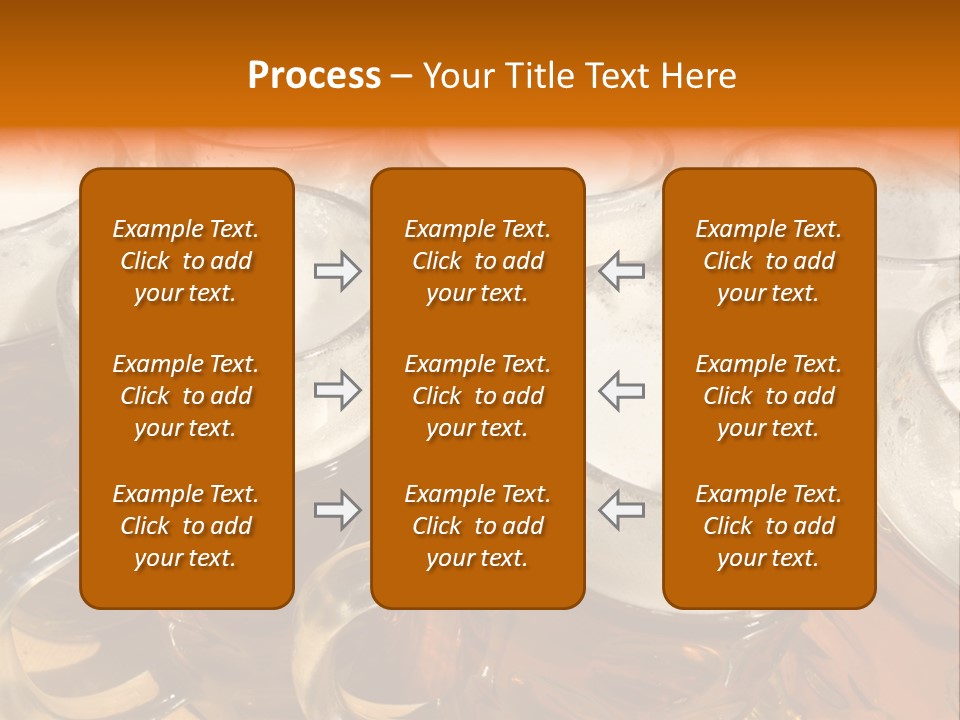 Beer Thirst Foam PowerPoint Template