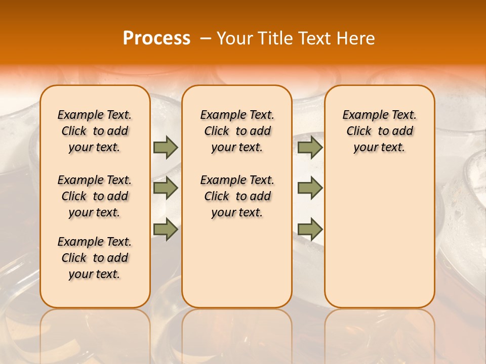Beer Thirst Foam PowerPoint Template