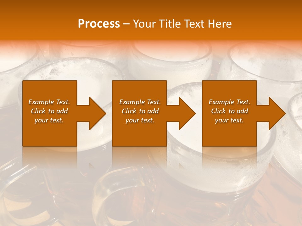 Beer Thirst Foam PowerPoint Template