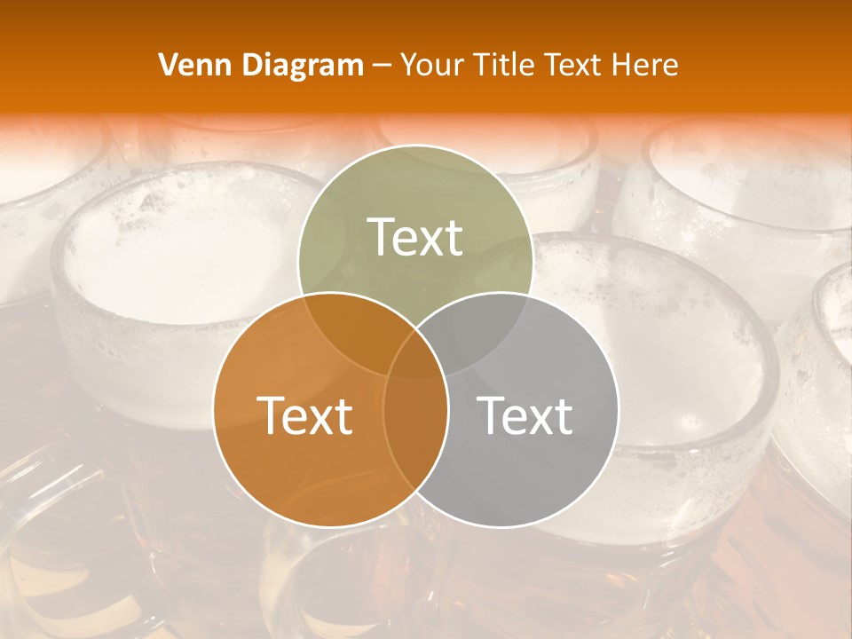 Beer Thirst Foam PowerPoint Template
