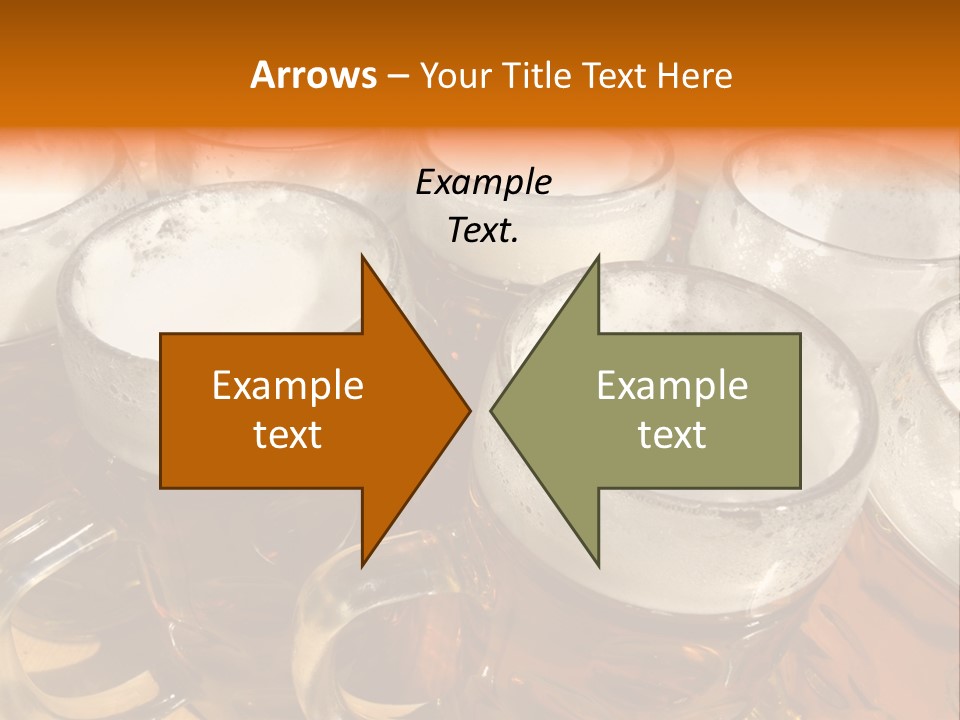 Beer Thirst Foam PowerPoint Template