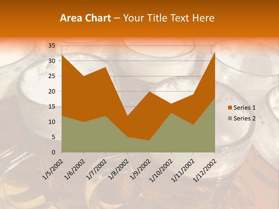 Beer Thirst Foam PowerPoint Template