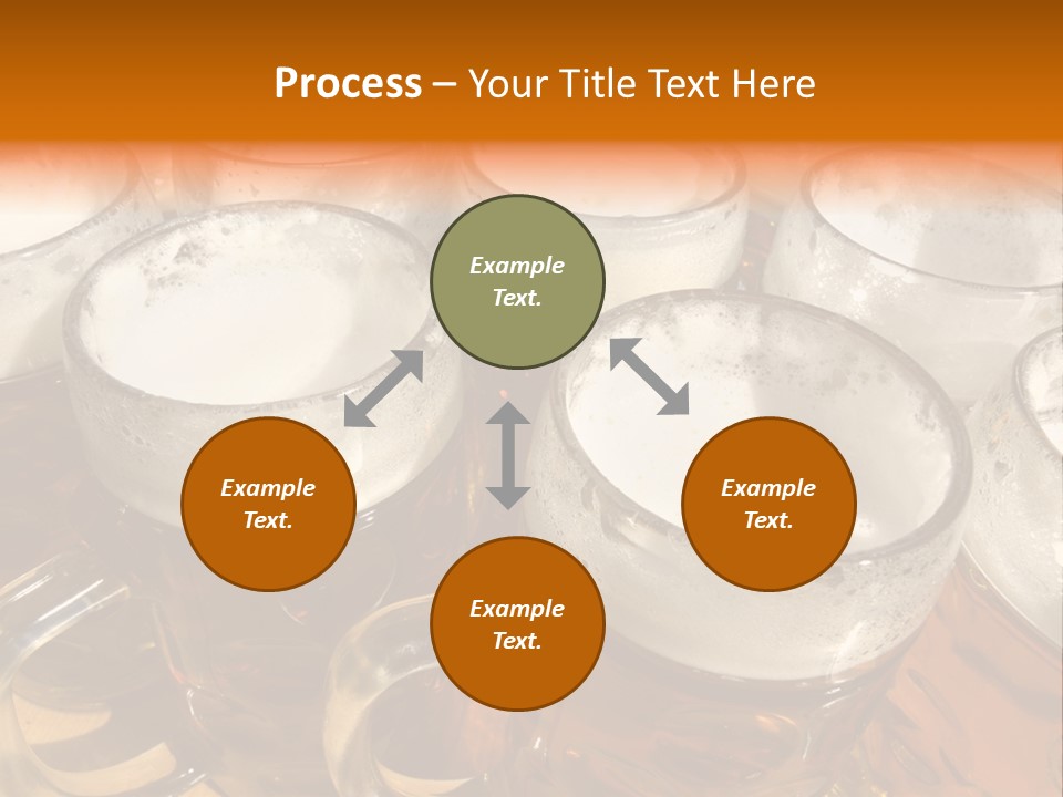 Beer Thirst Foam PowerPoint Template