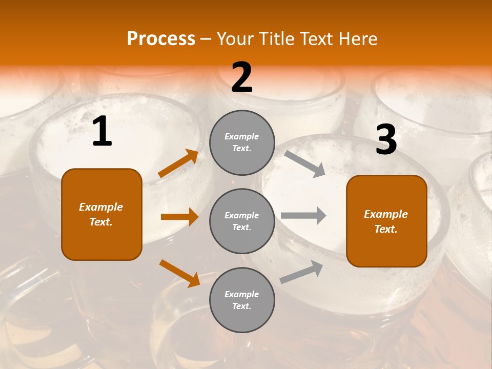 Beer Thirst Foam PowerPoint Template