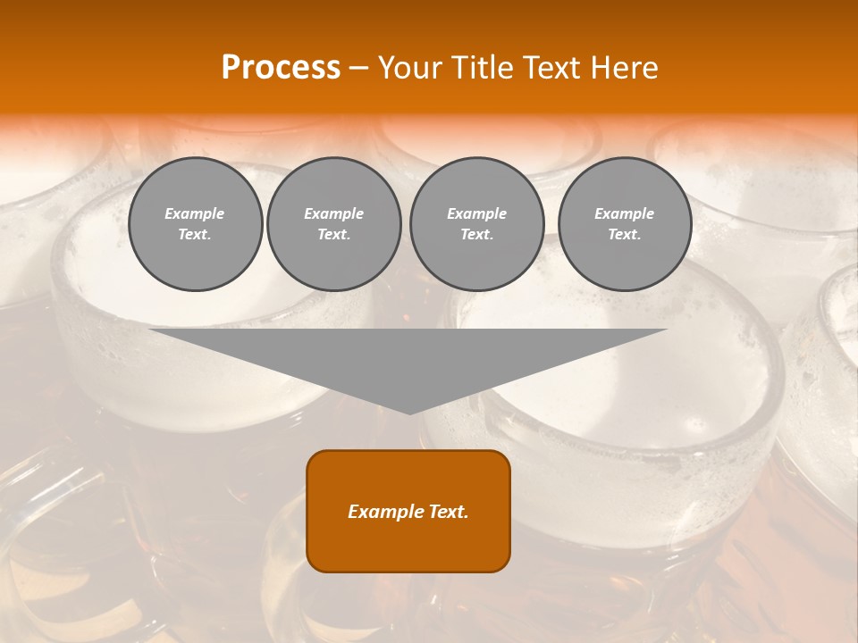 Beer Thirst Foam PowerPoint Template