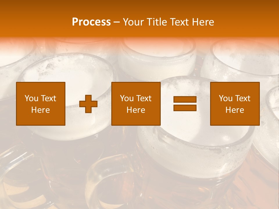 Beer Thirst Foam PowerPoint Template