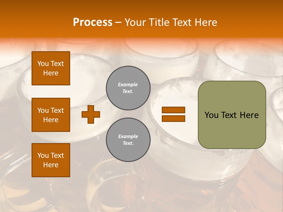 Beer Thirst Foam PowerPoint Template