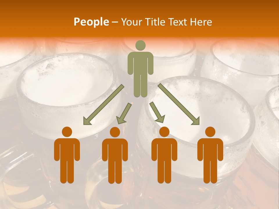 Beer Thirst Foam PowerPoint Template