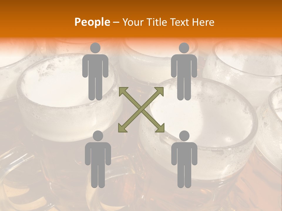 Beer Thirst Foam PowerPoint Template
