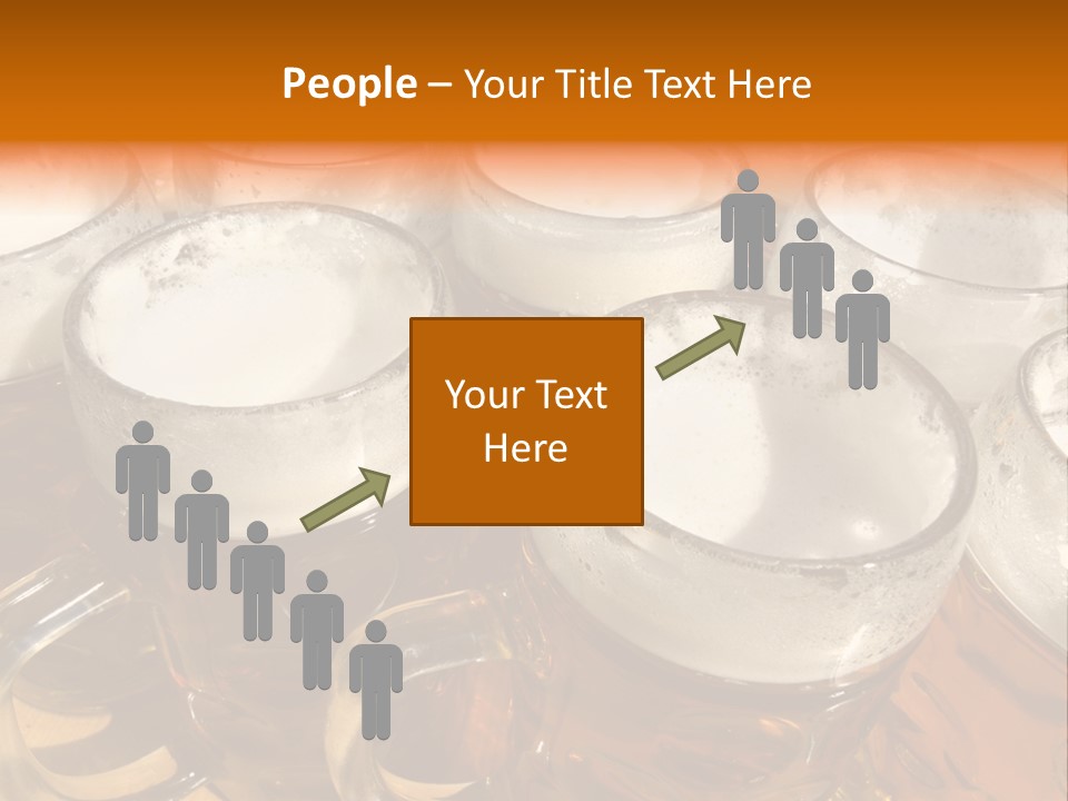 Beer Thirst Foam PowerPoint Template
