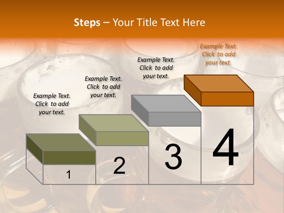 Beer Thirst Foam PowerPoint Template