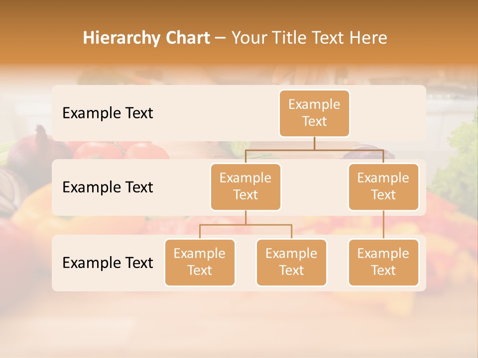 Vegetarian Woman Female PowerPoint Template