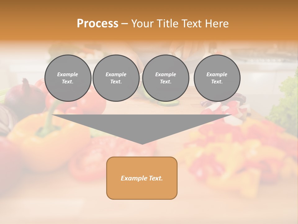 Vegetarian Woman Female PowerPoint Template