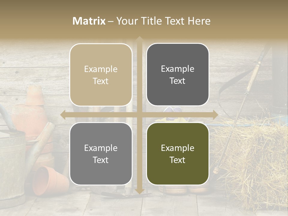 Pump Pot Tools PowerPoint Template