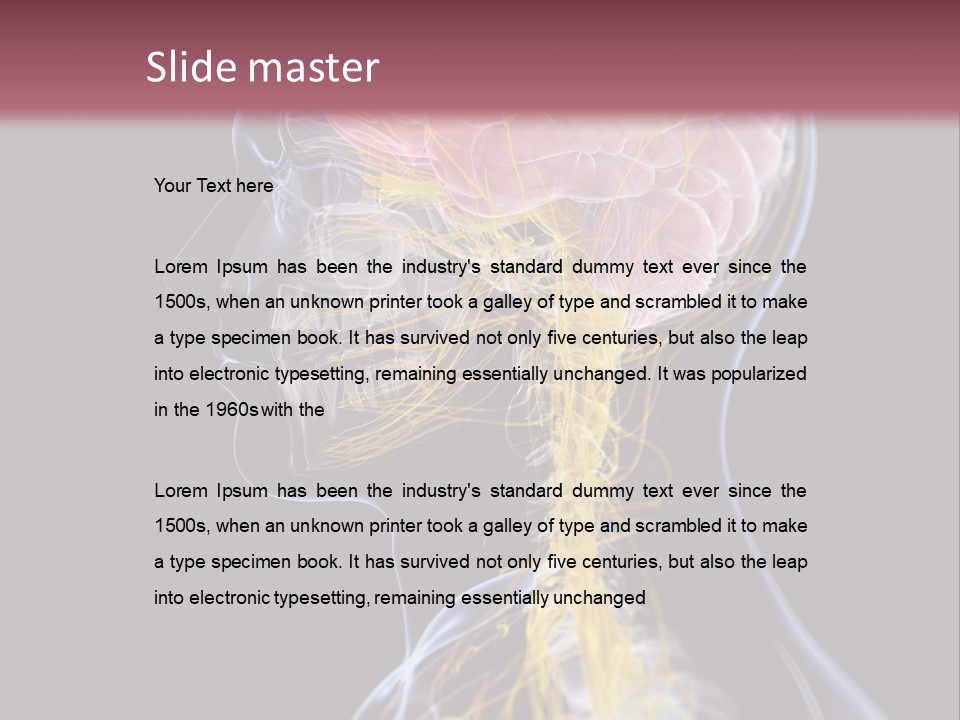 Rebound Head Megrim PowerPoint Template