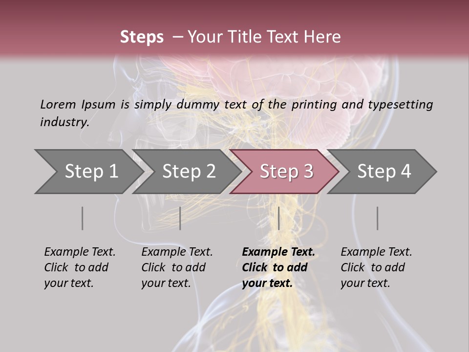 Rebound Head Megrim PowerPoint Template