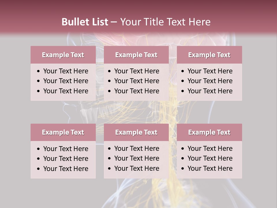 Rebound Head Megrim PowerPoint Template