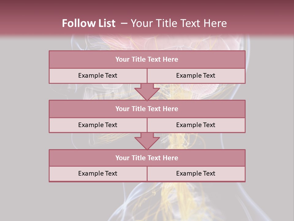 Rebound Head Megrim PowerPoint Template